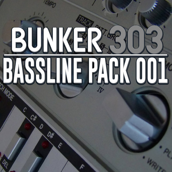 Bunker 303 Bassline Pack Vol. 1