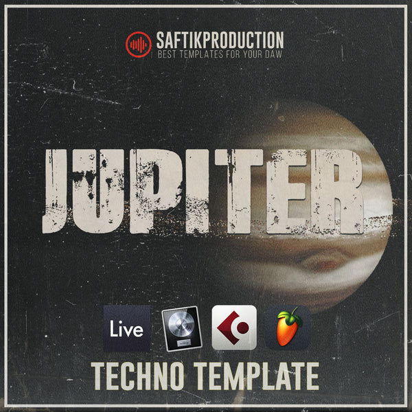 Jupiter - Techno Template (Ableton, Logic Pro X, Cubase, FL Studio)