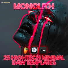 Monolith - 23 High-Tech Minimal DAW Templates