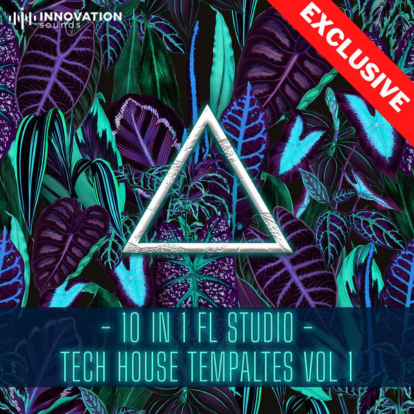 10 in 1 FL Studio Tech House Templates Vol. 1