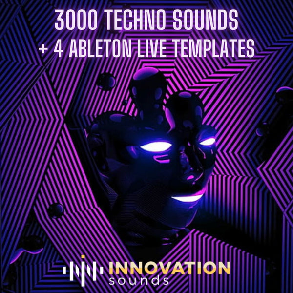 3000 Techno Sounds + 4 Ableton Live Templates