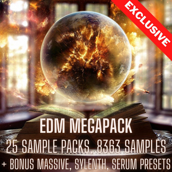 EDM Megapack (25 Sample Packs, 8363 Samples)