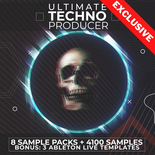 Ultimate Techno Producer Pack (4100 Samples) + 3 Bonus Ableton Live Templates