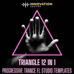 Triangle 12 in 1 Progressive Trance FL Studio 20 Templates