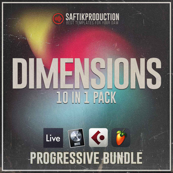Dimensions - 10 in 1 Progressive Bundle (Ableton, Logic Pro X, Cubase, FL Studio)