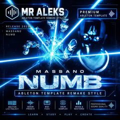 Massano - Numb Remake (Ableton Live 11 Melodic Techno Template)