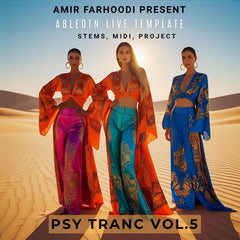 Amir Farhoodi - Psytrance Ableton Live 12 Template Vol. 5