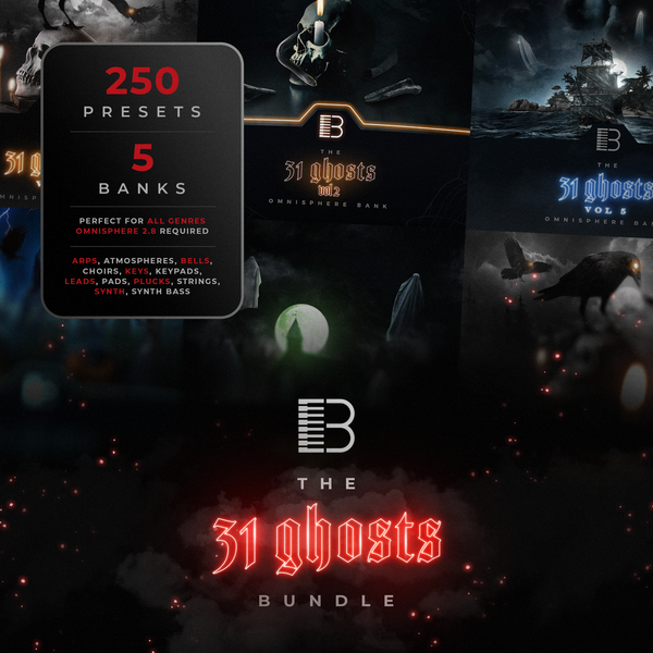 31 Ghosts Omnisphere Bundle - Trap, Drill, Hip Hop