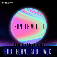 600 Techno MIDI Pack Bundle Vol. 9