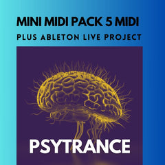 Psytrance Mini Midi Pack + Ableton Live 11 Template