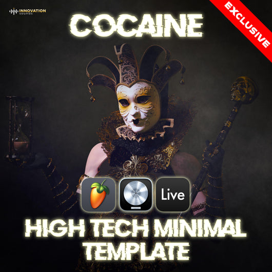 Cocaine - High-Tech Minimal Template (Ableton, FL Studio, Logic Pro)