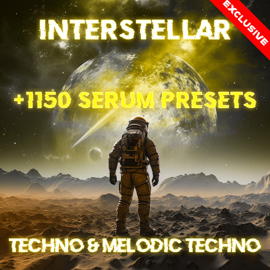 Interstellar - 1150 Techno & Melodic Techno Serum Presets