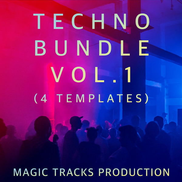 4 Ableton Techno Template Bundle Vol. 1