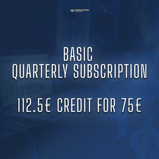 Basic - Monthly Subscription (Billed Quarterly) - Innovation Sounds