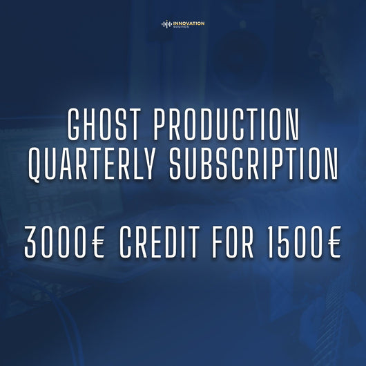 Ghost Production - Monthly Subscription (Billed Quarterly) - Innovation Sounds