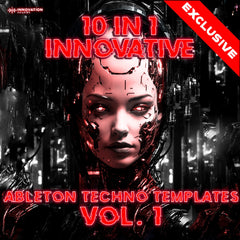10 In 1 Innovative Ableton Techno Templates Vol. 1