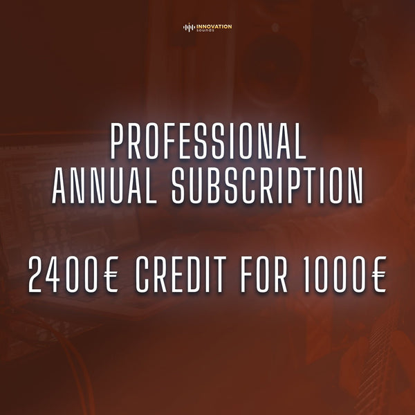 Professional - Annual Subscription - Innovation Sounds