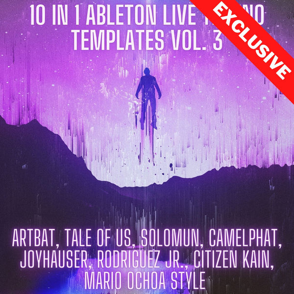 10 in 1 Ableton Live Techno Templates Vol. 3