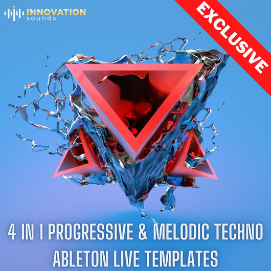 4 In 1 Progressive & Melodic Techno Ableton Bundle - Innovation Sounds