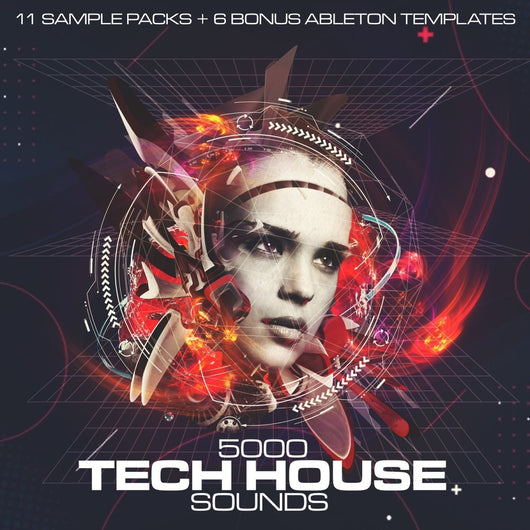 5000 Tech House Sounds + 6 Ableton Live Tech House Templates - Innovation Sounds