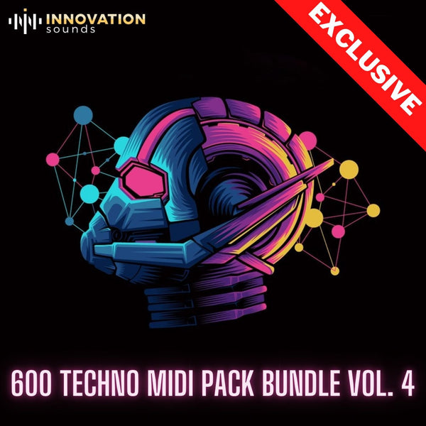 600 Techno MIDI Pack Bundle Vol. 4 - Innovation Sounds