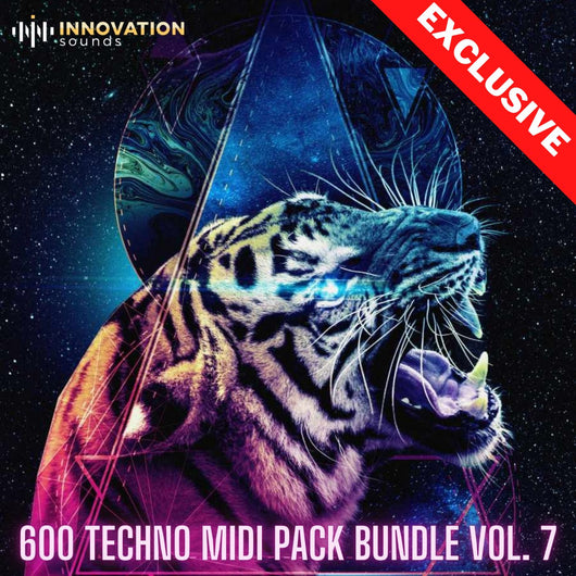 600 Techno MIDI Pack Bundle Vol. 7 - Innovation Sounds