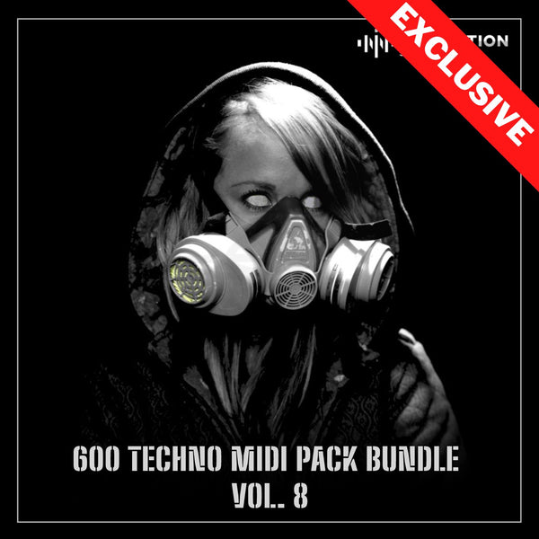 600 Techno MIDI Pack Bundle Vol. 8
