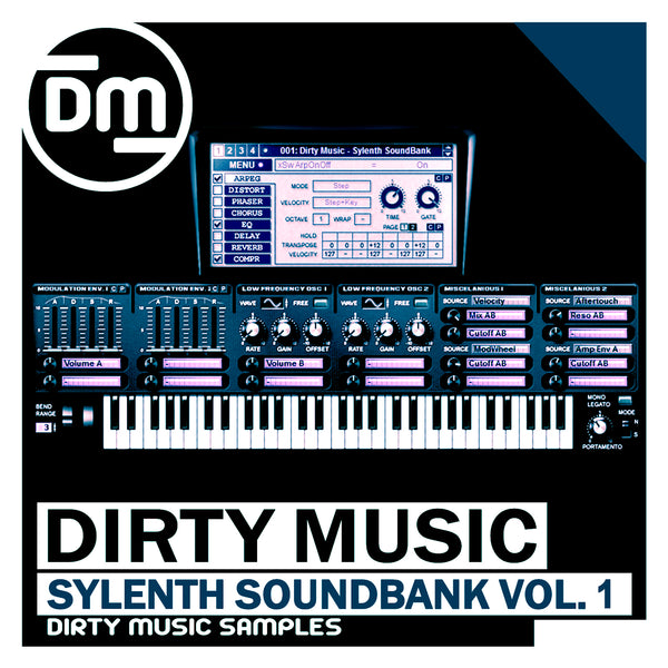 Deep-Tech Sylenth SoundBank Vol. 1 + 33 Bonus Midi Elements