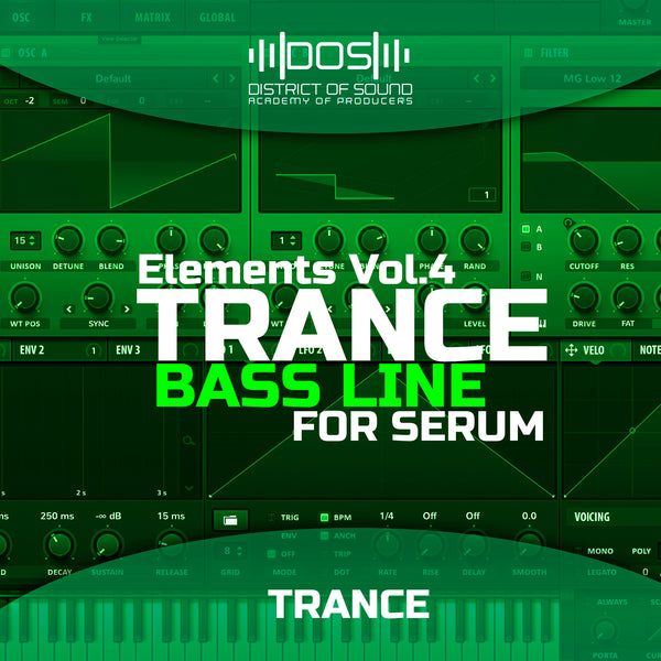Elements Trance - Bass Line Vol. 4 Serum Presets