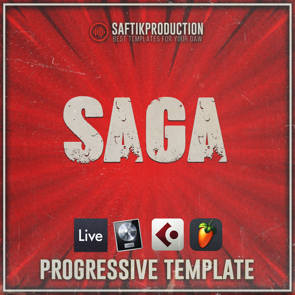 Saga - Progressive Template (Ableton, Logic Pro X, Cubase, FL Studio)