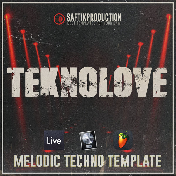Teknolove - Melodic Techno Template (Ableton, Logic Pro X, FL Studio)