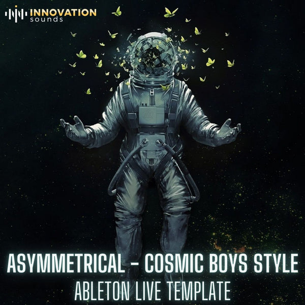 Asymmetrical - Cosmic Boys Style Ableton 11 Techno Template - Innovation Sounds