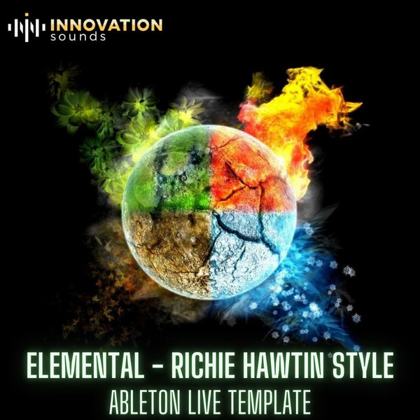 Elemental - Richie Hawtin Style Ableton 11 Techno Template - Innovation Sounds