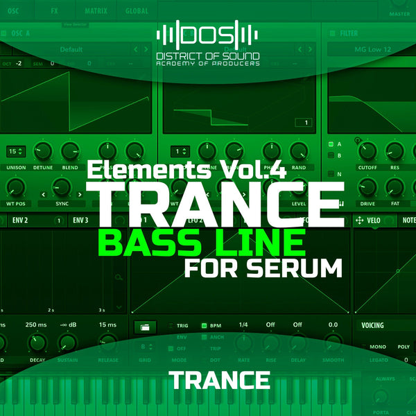 Elements Trance - Bass Line Vol. 4 Serum Presets - Innovation Sounds