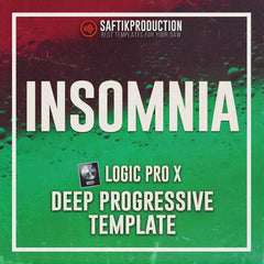 Insomnia - Logic Pro X Melodic Techno Template