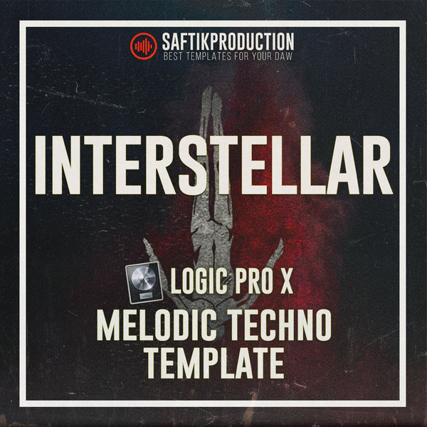 Interstellar - Logic Pro X Melodic Techno Template - Innovation Sounds