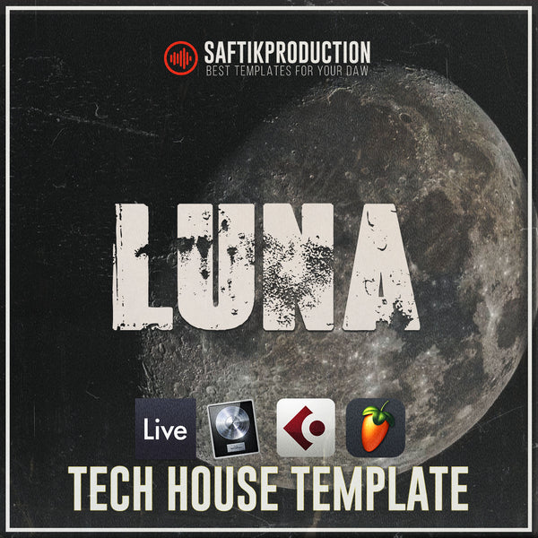 Luna - Tech House Template (Ableton, FL Studio, Logic Pro X, Cubase) - Innovation Sounds