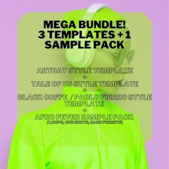 Melodic Techno Mega Bundle (3 Ableton Templates & 1 Samples Pack)