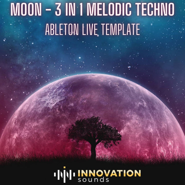 Moon - 3 in 1 Melodic Techno Ableton Live Templates Vol. 3 (Only Native Ableton VST & Plugins) by Innovation Sounds