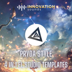Pryda Style 4 in 1 Progressive House - Melodic Techno FL Studio 20 Templates