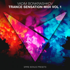 Trance Sensation MIDI Vol. 1 [Bonus Spire Presets]