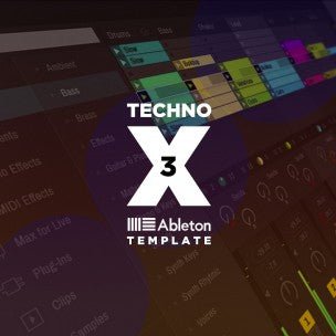 X3 Ableton 10 Techno Template - Innovation Sounds