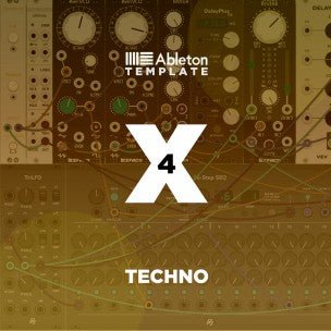 X4 Ableton 10 Techno Template - Innovation Sounds